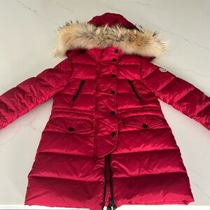 Moncler girls puffer jacket size 10